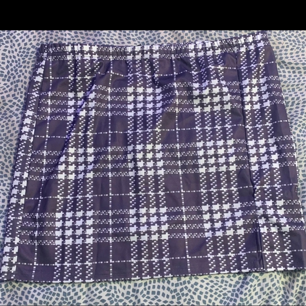 Plaid skirt